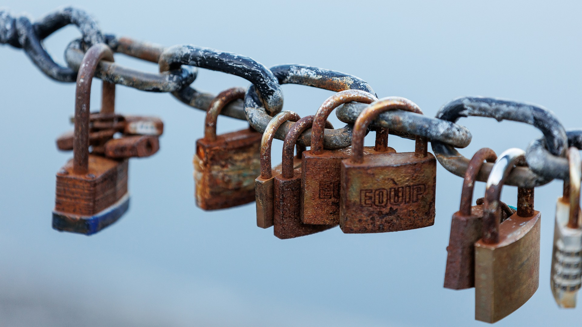 Locks on a chain